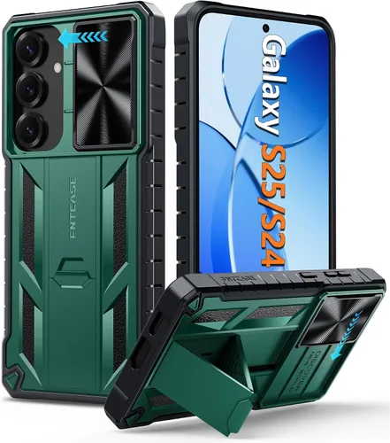 Miniatura 39 de FNTCASE for iPhone 11-Pro Phone Case: Military Grade Drop Proof Mobile Cover with Kickstand & Slide Rugged Shockproof Bumper Heavy Duty Protector