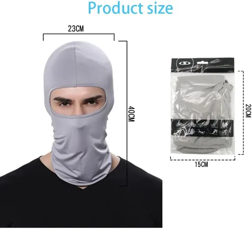 Miniatura 2 de Máscara de seguridad unisex para mujer y hombre, máscara de seguridad para la pesca, cuello adulto, ciclismo al aire libre, máscara deportiva bandana