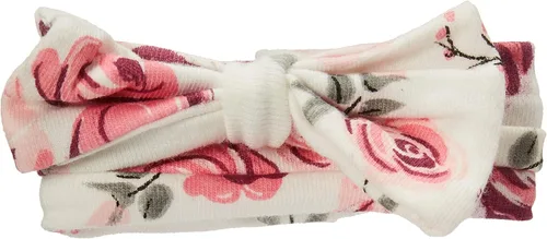 Miniatura 5 de Hudson Baby Conjunto de regalo de diadema y calcetines para niña Borgoña Floral 6 piezas