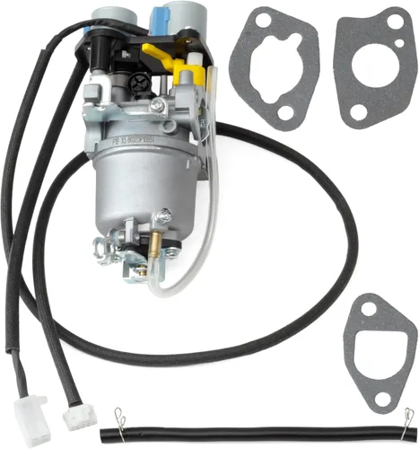 Huayi Carburador OEM compatible con Predator 5000 Watts Generador inversor de combustible dual 71367 70143 Reemplazo de carbohidratos con juntas