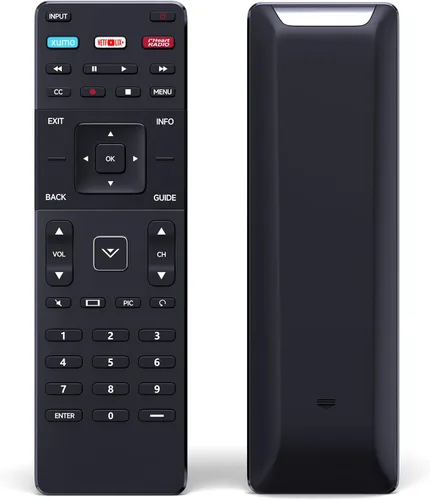 XRT122 - Control remoto de repuesto compatible con Vizio Smart TV D55U-D1 D58U-D3 D60-D3 E32-C1 E32H-C1 E40-C2 E40X-C2 E43-C2 E48-C2 E50-C1 E65-C1