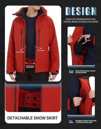 Miniatura 5 de Pioneer Camp Chaqueta de esquí para hombre