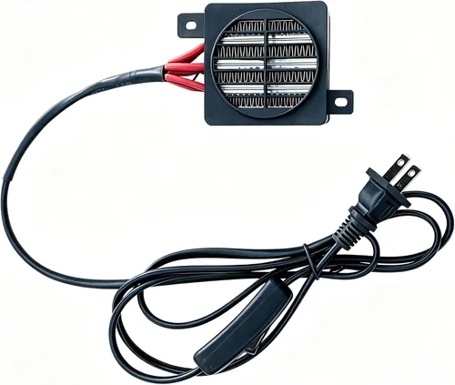 Calentador de ventilador PTC 200W 110V eléctrico de cerámica ahorro de energía temperatura constante aislamiento elemento de calefacción con control