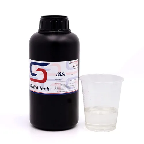 Miniatura 8 de Siraya Tech Blu 3D Printer Resina Dura con Alta Dureza y Resolución Impresión 3D Fuerte y Precisa Resina de Secado UV Rápido 405nm para Impresora 3D