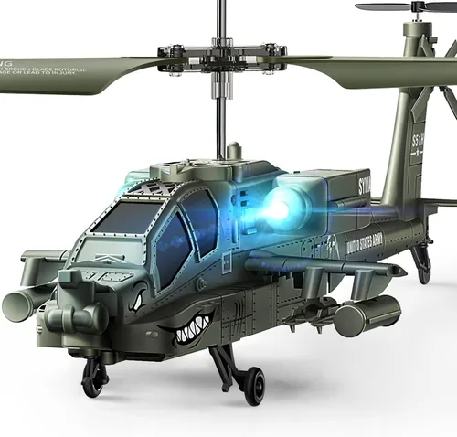 SYMA Helicópteros RC, S51H, helicóptero de control remoto de 2.4 GHz, juguetes militares del ejército para niños y niñas con retención de altitud,