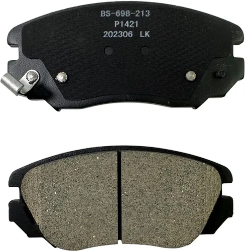 Miniatura 4 de Pastillas de freno de cerámica delanteras y traseras para Chevy Equinox y GMC Terrain 2010-2017, kit de remplazo de pastillas de freno de disco