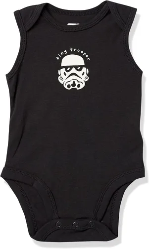 Miniatura 2 de Tienda Essentials Disney Marvel Star Wars Baby Boys Sleeveless Bodysuits Pack of 6