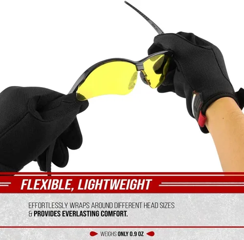 Miniatura 6 de Glove Station Optic Max Safety Glasses for Men & Women, Scratch-Resistant Eye Protection for, Hunting & Construction