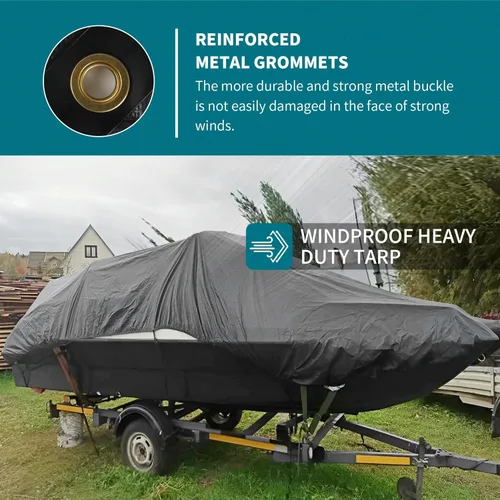 Miniatura 5 de TARPAL Lona súper resistente de 6 x 8 pies, cubierta de lona impermeable de 20 mil, protección UV, lona a prueba de rasgaduras y desgarros