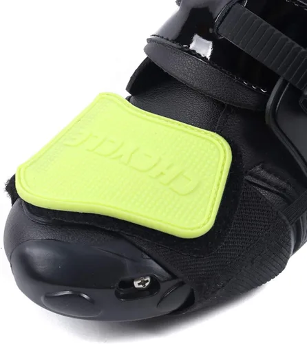 Miniatura 8 de Accesorios de palanca de cambios para zapatos, protector de botas de motocicleta Rojo