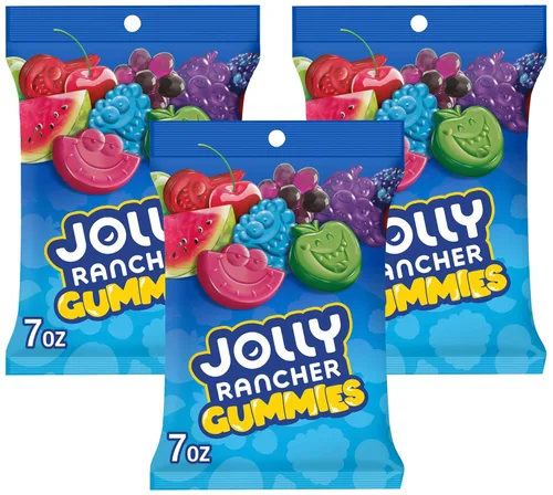 Miniatura 10 de JOLLY RANCHER Gummies - Caja de dulces con sabor a fruta original, 3.5 onzas