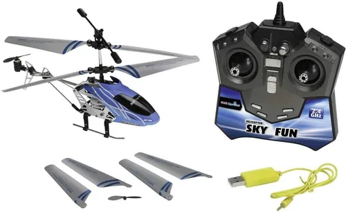 Miniatura 3 de Revell Helicóptero Control RC, helicóptero controlado a distancia para principiantes, control remoto de 2.4 GHz, fácil de volar, giroscopio, chasis