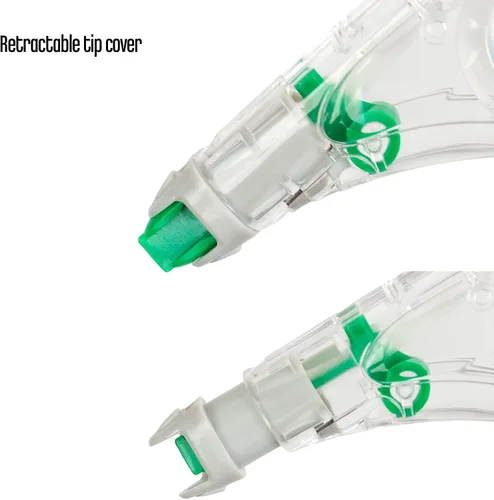Miniatura 8 de Tombow 68721 MONO Hybrid cinta correctora, paquete de 10. Aplicador fácil de usar para correcciones instantáneas