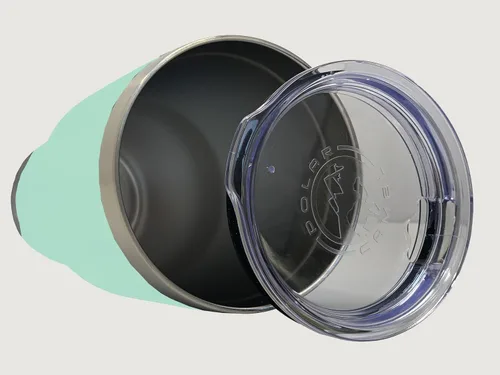 Miniatura 30 de LaserGram Taza aislada al vacío de 20 onzas, asistente médico MA, grabado personalizado incluido (rosa)