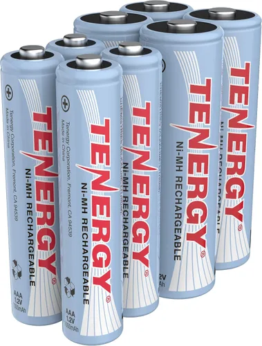 Miniatura 8 de Tenergy Batería AA y AAA de alto drenaje, 1.2 V recargables NiMH Combo, paquete de 12 pilas AA de 2500 mAh y 12 pilas AAA de 1000 mAH