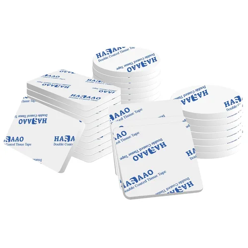 Miniatura 6 de 60 almohadillas adhesivas de doble cara, cinta de montaje resistente, cinta de espuma de 0.118 pulgadas de grosor, cinta de espuma precortada, súper