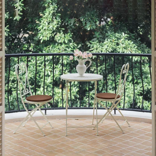 Miniatura 6 de Greenjin Cojín de asiento de espuma viscoelástica desmontable de 13 pulgadas, cojín redondo para silla antideslizante, almohadilla para taburete