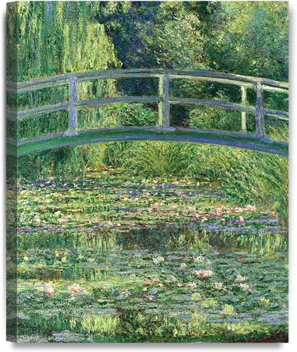 Miniatura 85 de Pinturas clásicas mundiales de Claude Monet Impresión giclée sobre lienzo alargado, pieza de galería para colgar y decorar el hogar, The CliffWalk