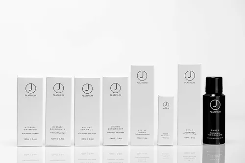 Miniatura 2 de J Beverly Hills Platinum Hydrate Shampoo con proteína de seda para hidratación, (3.4 oz, 12 oz, 32 oz)