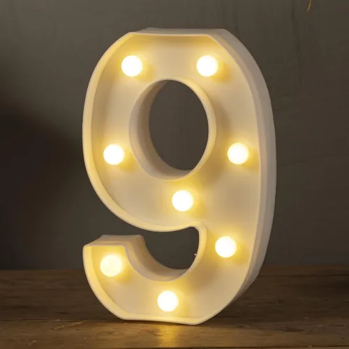 Miniatura 41 de HXWEIYE Letras iluminadas con luces LED, letreros luminosos de marquesina, 26 letras del alfabeto y 10 números para fiestas de cumpleaños, bares