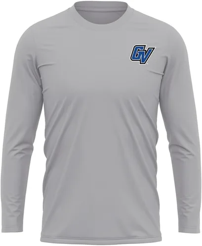 Miniatura 244 de Camisa deportiva de manga larga oficial de la NCAA Collegiate para hombre, con logotipo en el pecho izquierdo, colección Athletic Heather
