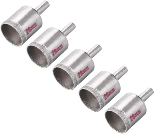 Miniatura 9 de uxcell Brocas de diamante de 0.157 in, sierras de agujero para azulejos de vidrio, porcelana, mármol, botellas de cerámica, ollas de ladrillo