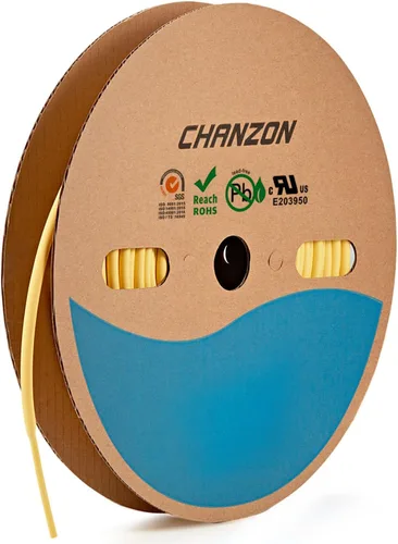 Miniatura 31 de Chanzon - Tubo termorretráctil de relación 3:1, 1-1/4" (30mm), grado marino, con revestimiento adhesivo impermeable, rollo de 4 pies