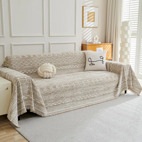 Miniatura 57 de MEETSKY Fundas para sofá modular de 3 cojines, lavables, mezcla de felpilla suave, protector de muebles, funda decorativa de estilo moderno