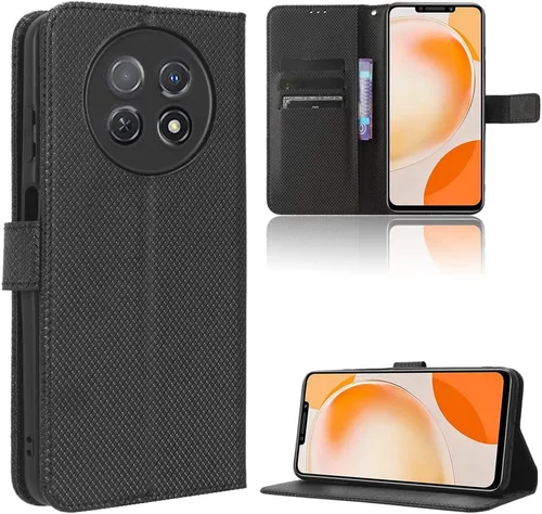 Miniatura 15 de Funda de piel sintética compatible con Asus ROG Phone 7, funda de piel sintética compatible con Asus ROG Phone 7 Ultimate, color negro