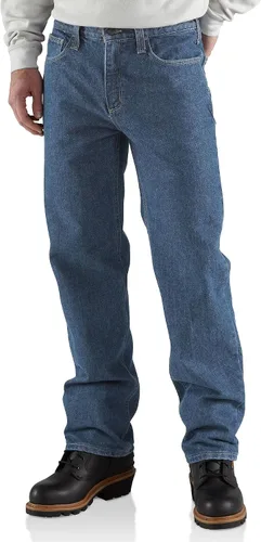 Miniatura 3 de Carhartt Jeans de mezclilla resistentes al fuego para hombre, ajuste relajado