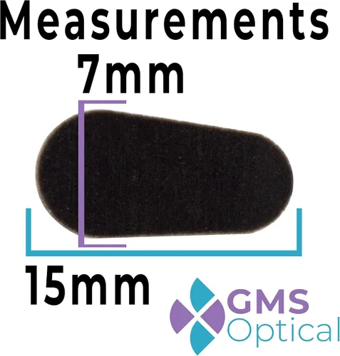 Miniatura 3 de Almohadillas GMS autoadhesivas suaves de espuma para nariz, No Model, 1, Negro, 1