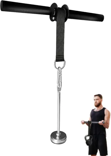 Miniatura 7 de Yes4All Wrist and Forearm Blaster, Build Massive Grip Strength & Muscles with Steel Wrist Roller & Forearm Roller, Heavy Duty Arm Blaster Fits 1" &