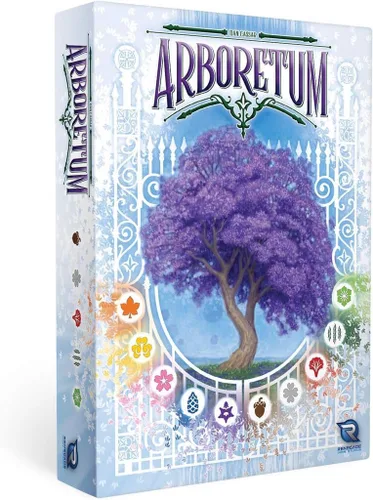 Renegade Game Studios Juego de cartas de estrategia Arboretum que desafía a 2-4 jugadores de 8 años en adelante a crear el jardín más hermoso (el