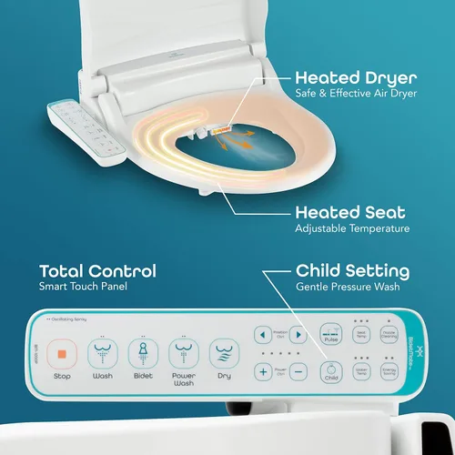 Miniatura 2 de BidetMate 1000 Series Electronic Smart Asiento de inodoro