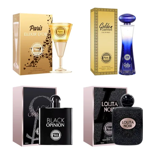 Miniatura 23 de Hybrid & Company Mujer 4 unids Belleza Rosa Cambio París Mujeres Romántico Pour Femme Perfume Natural Spray Fresco Fragancia