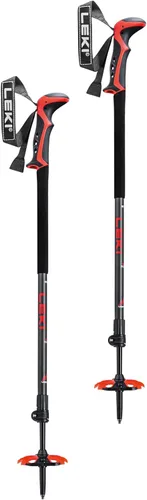 Miniatura 2 de LEKI Haute Route 2 - Bastones de esquí ligeros ajustables de aluminio para esquí de campo y snowboard