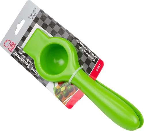 Miniatura 2 de Chef Craft Exprimidor de lima/limón de plástico, 7.5 pulgadas de largo, verde