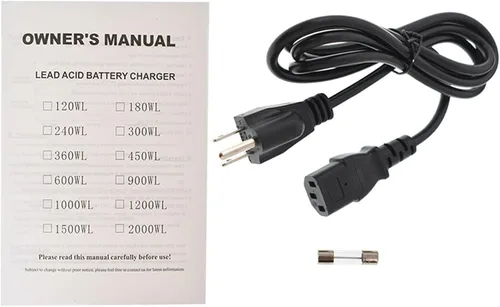 Miniatura 7 de munirater Cargador de batería para carrito de golf de 36V 5A con reemplazo de enchufe de estilo SB50 para 83-94