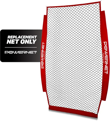 Miniatura 11 de PowerNet Baseball Training Equipment Baseball Net, Portable Softball Batting Practice Pitching Screen, 7-FT I-Screen or A-Frame Pitching Net