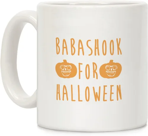 Miniatura 17 de LookHUMAN Taza de Café de Halloween – Halloween Is Meowgical Tazas, Taza de Café Espeluznante Idea de Regalos de Taza, 15 Onzas 10-Blanco