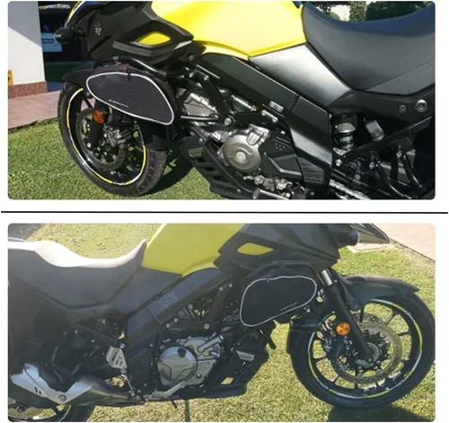 Miniatura 2 de Para V-Strom 650 DL650 DL1000 VSTROM650 VSTROM1000 Accesorios Moto Marcos Crash Bars Bumper Impermeable Bolsa Reparación Herramienta Bolsas