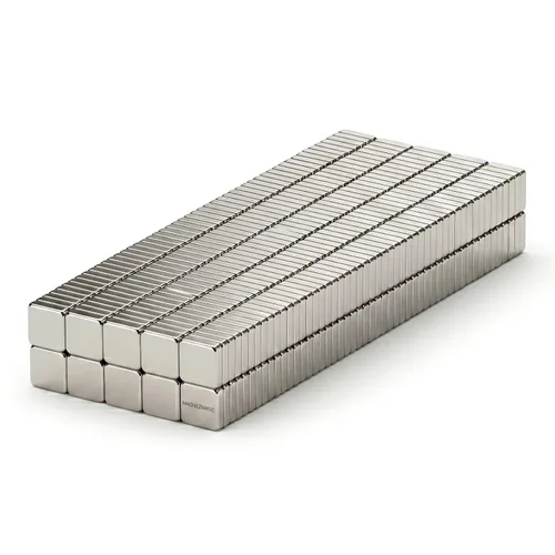 Pequeños imanes de bloque cuadrado de 1/8 x 1/8 x 1/32 - Soporte magnético universal muy pequeño de 3 x 3 x 1 pulgadas, organizador de herramientas