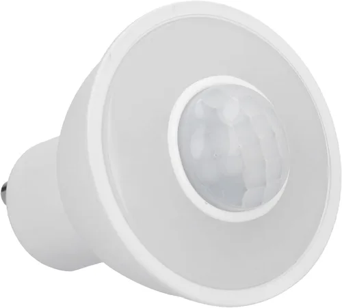 Miniatura 9 de Greensen Bombilla LED GU10 con detector de movimiento infrarrojo, bombilla blanca cálida de 5 W 500LM para pasillo de techo, iluminación