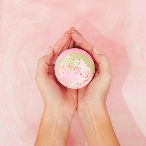 Miniatura 2 de Fizz & Bubble Bomba de baño artesanal hidratante prémium para adultos, mujeres, niños y regalos - Mojito de menta