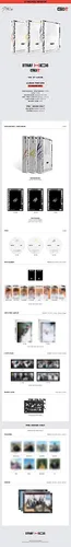 JYP Stray Kids Go 1er álbum versión B CD+80p libro de fotos+tarjeta de fotos 2p+folleto de letras de 8p unidad+4 películas cortadas+tarjeta