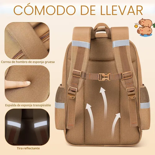 Miniatura 5 de Fimibuke Mochila escolar para niños y niñas, bonita mochila para niños pequeños, suministros escolares con bolsa para libros, estuche para lápices