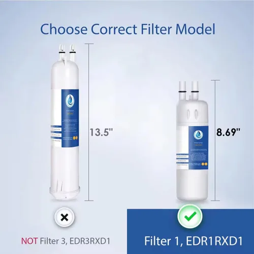 Miniatura 2 de Repuesto para EDR1RXD1, W10295370A, WHR1RXD1, compatible con Kenmore 46-9081, 9081, 46-9930, 9930, P4RFWB, P8RFWB2L, W10276924, W10291030