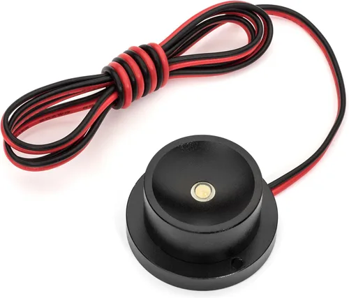 Oznium Foco LED de Alta Intensidad (Carcasa Negra, LED UV)