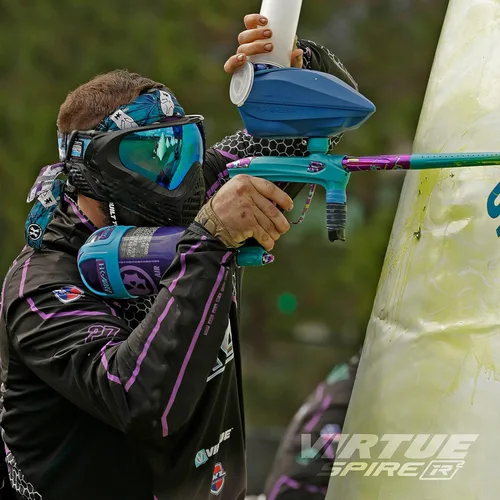 Miniatura 6 de Virtue Spire - Cargadores electrónicos para paintball IR² Azul