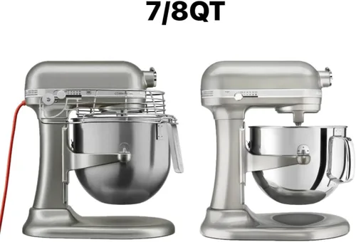 Miniatura 2 de Cubierta de cuadros roja compatible con Kitchenaid Stand Mixer (7/8Qt)